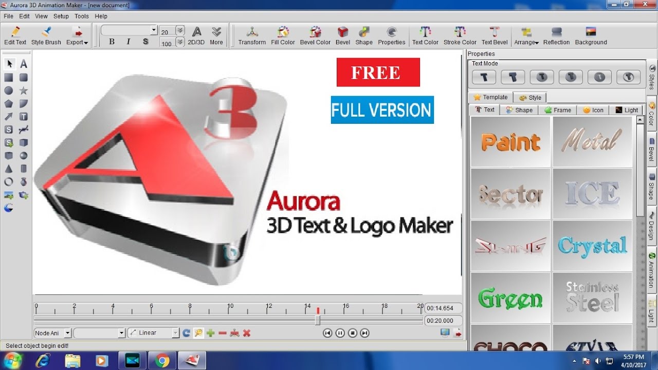 3d animation maker free download for android pc